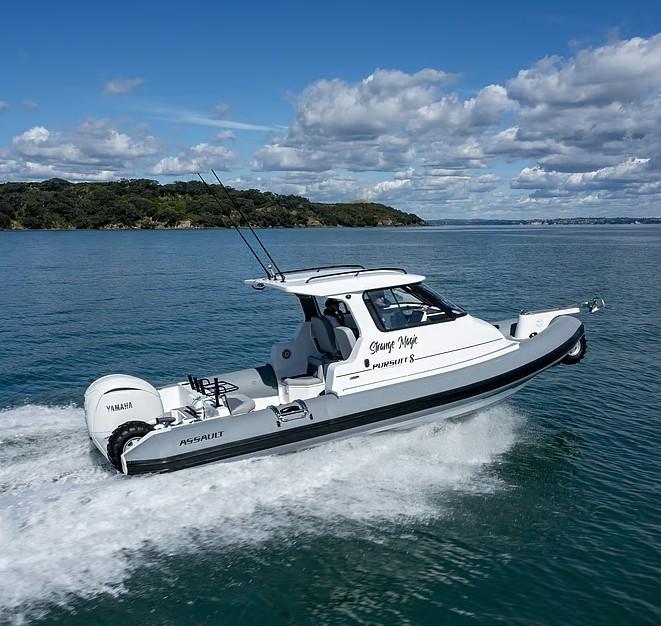 Pursuit 8 - Photo credit: assaultboats.co.nz