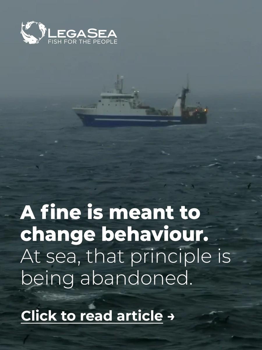 A fine is meant to change behaviour for sale