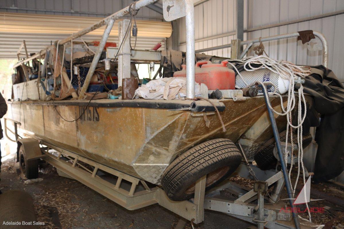 Aluwalk Custom Aluminium work boat