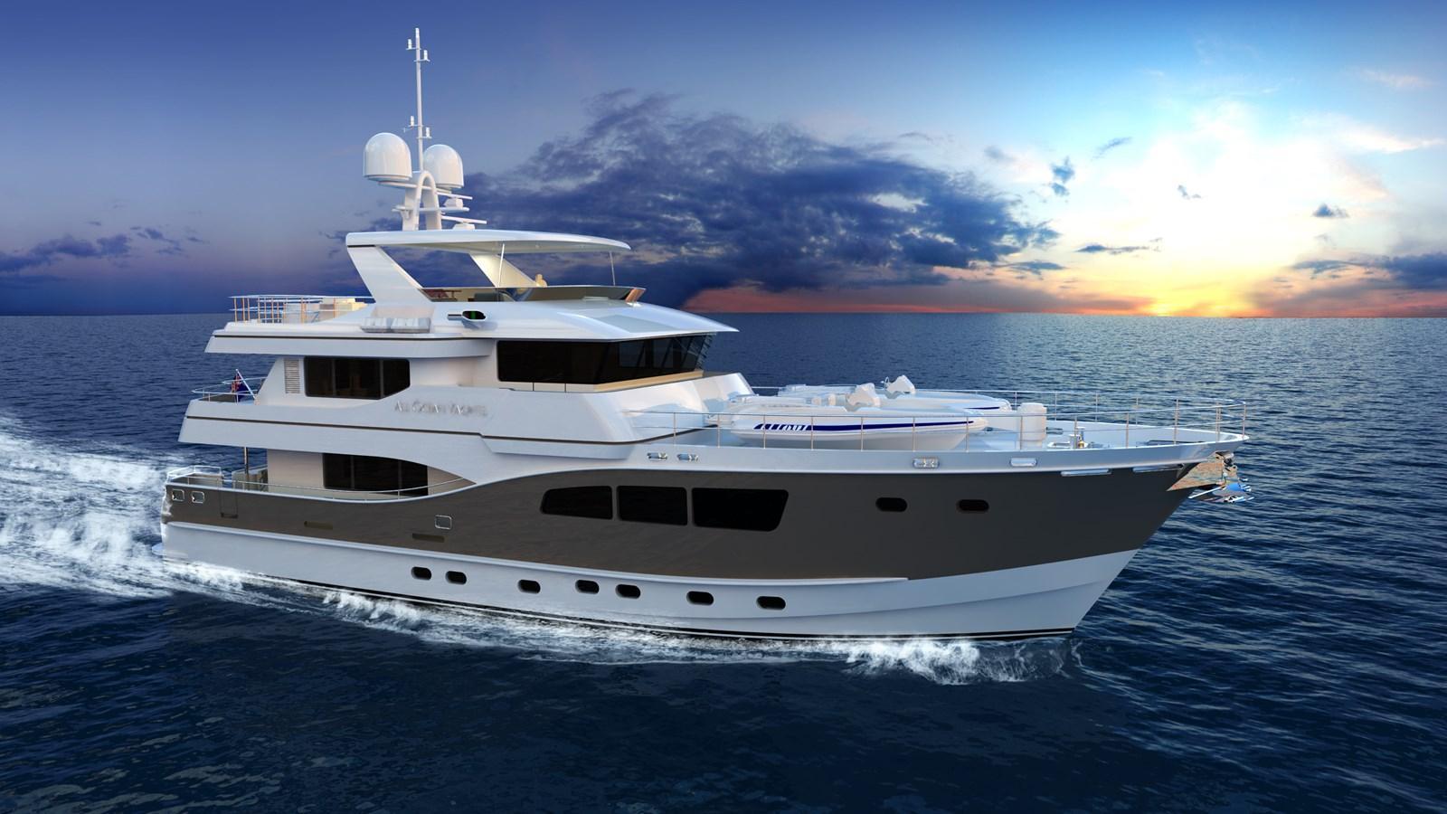 All Ocean Yachts Tri-Deck Explorer Yacht