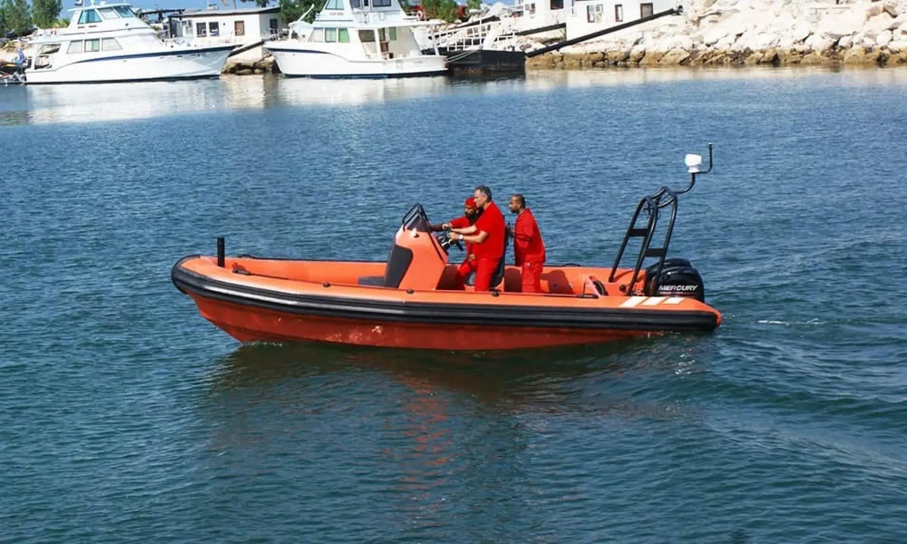 ocean craft marine solas rescue 6.5m