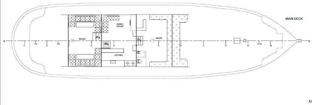 Thumbnail 31 - Three Masted Motor Sailer 33m