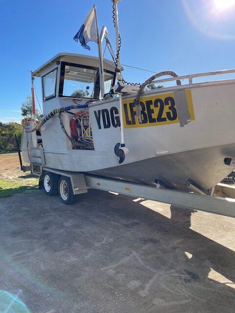 Hellfire 7.3m Commercial Dive Vessel