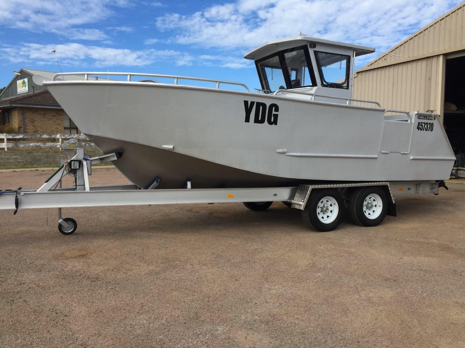 Hellfire 7.3m Commercial Dive Vessel
