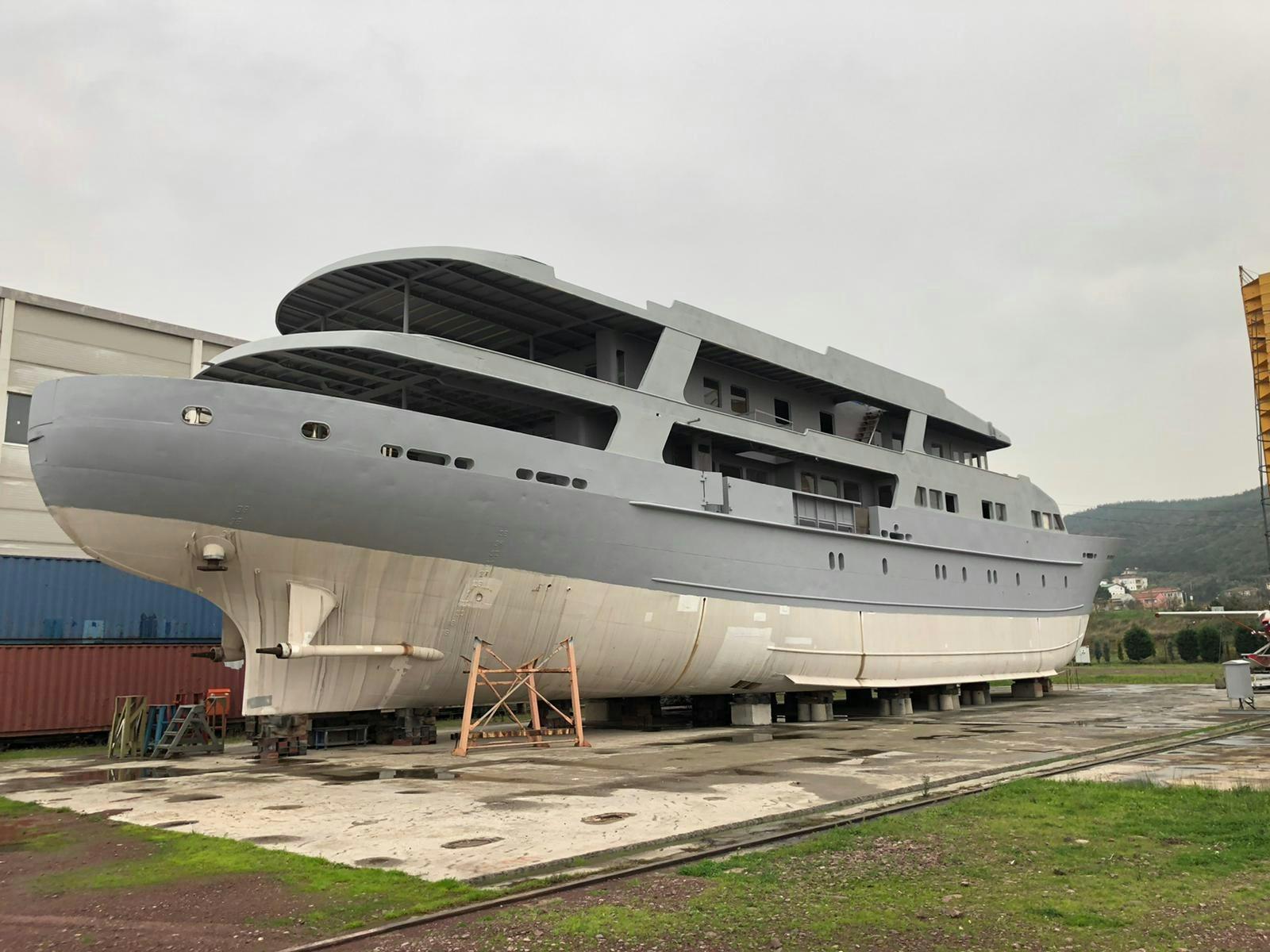 E.J. Smith & Zoon 54M Superyacht Hull
