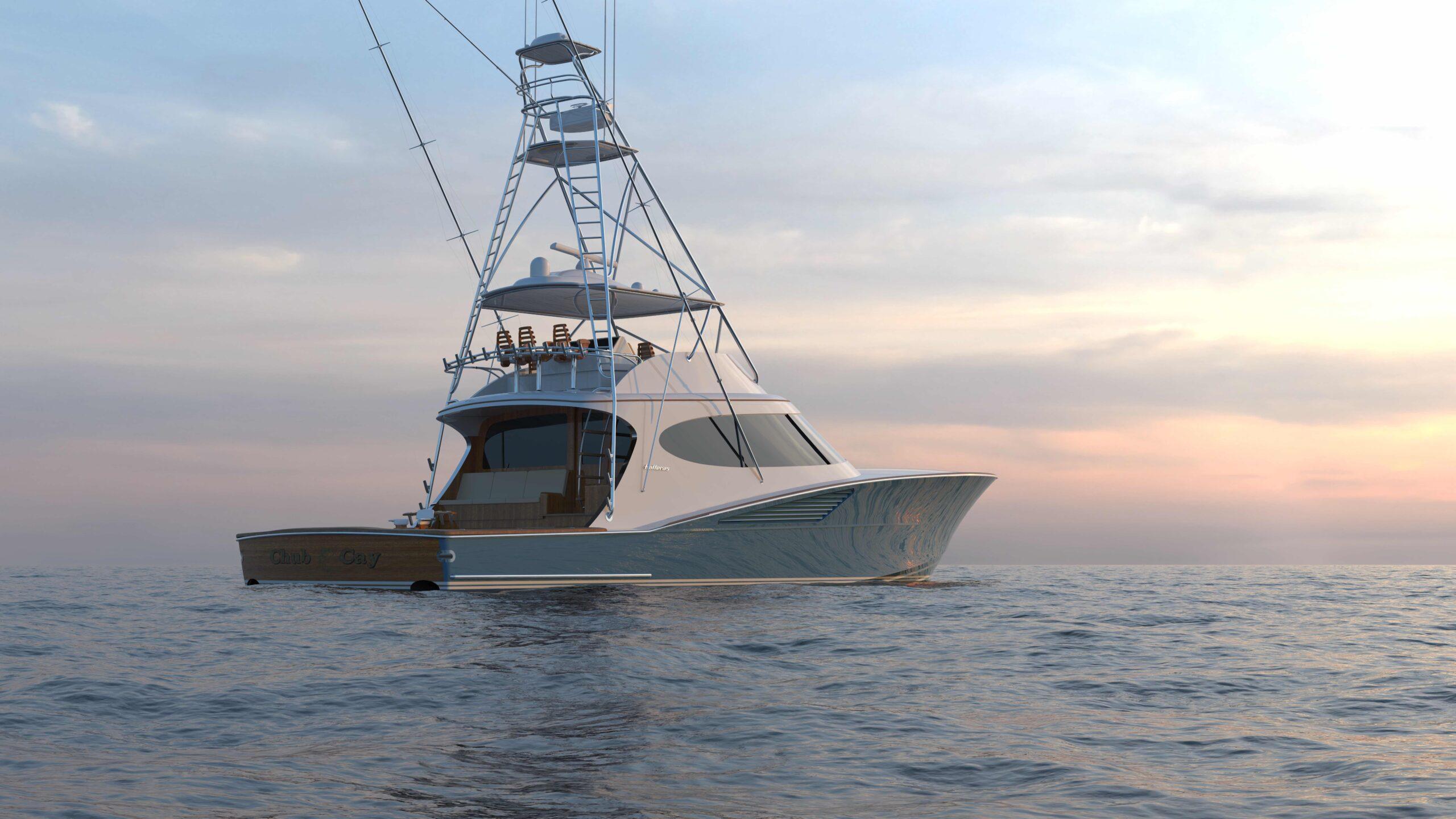 Hatteras 77 Convertible