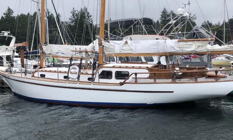 Allen MacKay Gaff-Rigged Top Sail Schooner 53