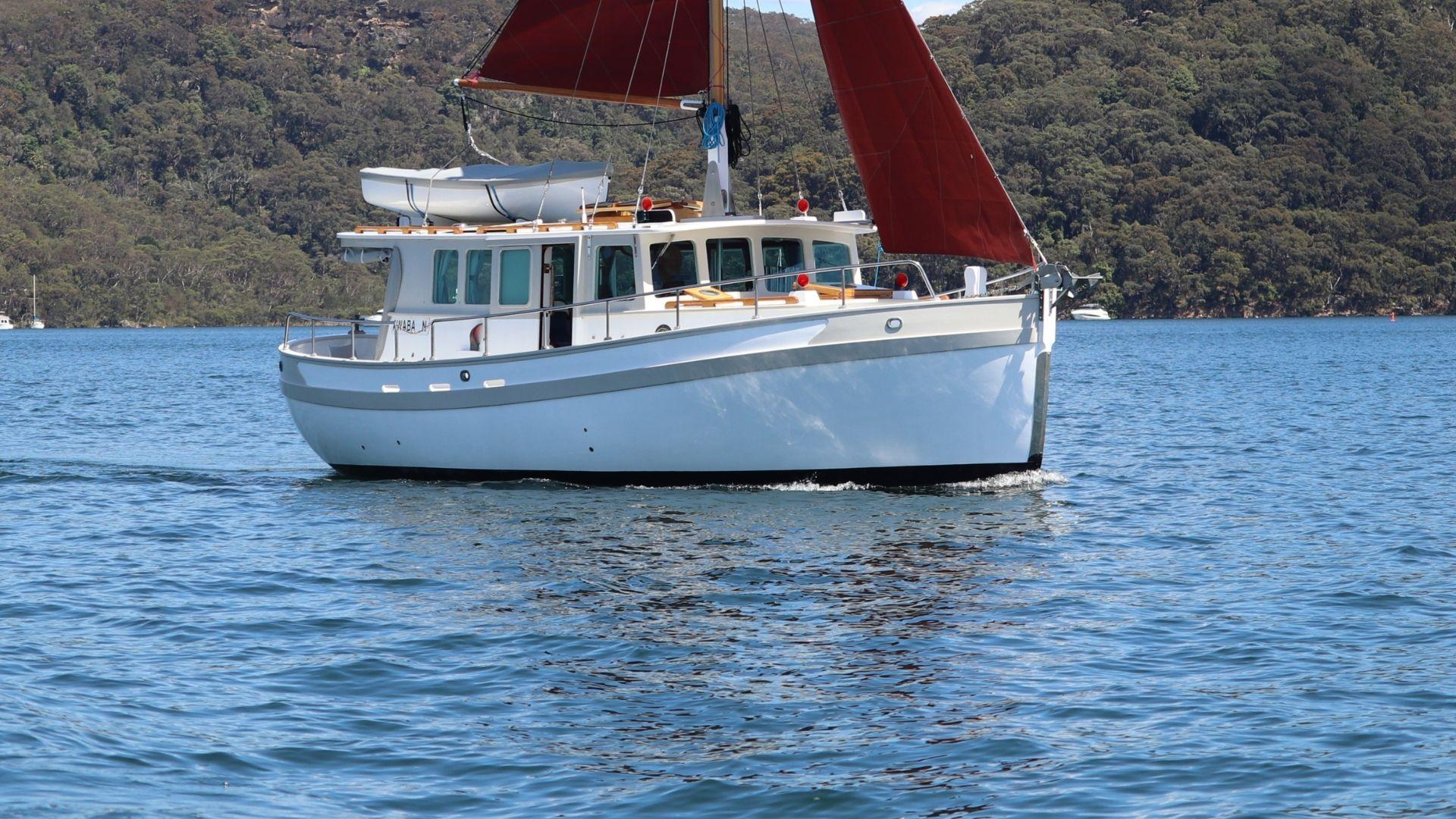 Custom Timber Motor Sailer