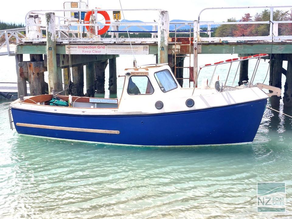 Romany 22ft solid GRP Pilot-Workboat