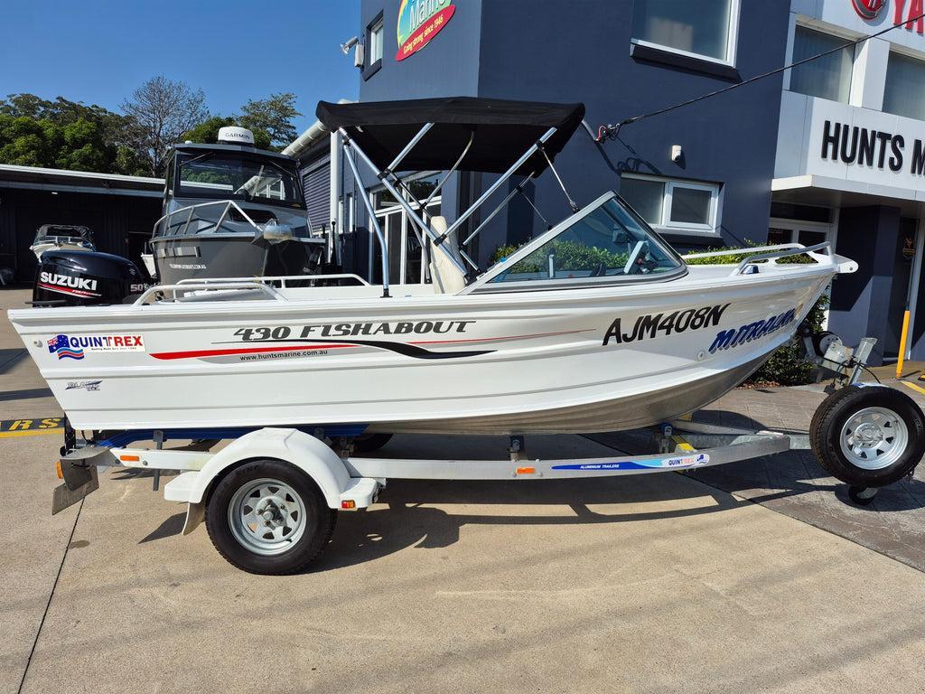 Quintrex 430 Fishabout