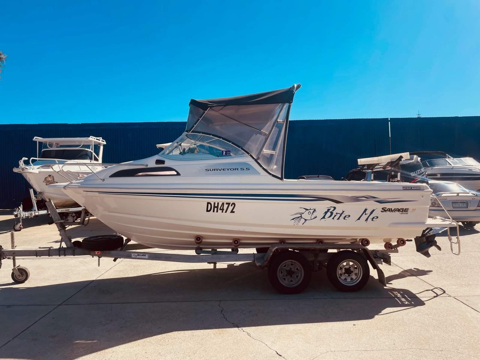 Savage 550 Surveyor Half Cabin