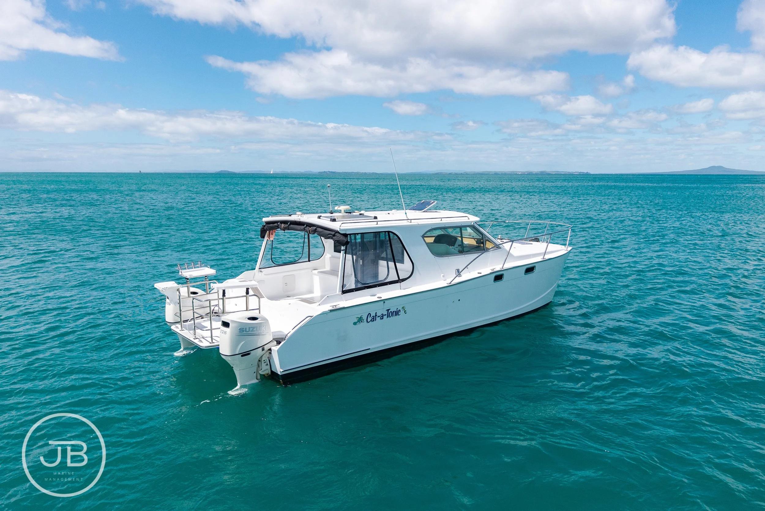 Ron Given 10.5m power catamaran