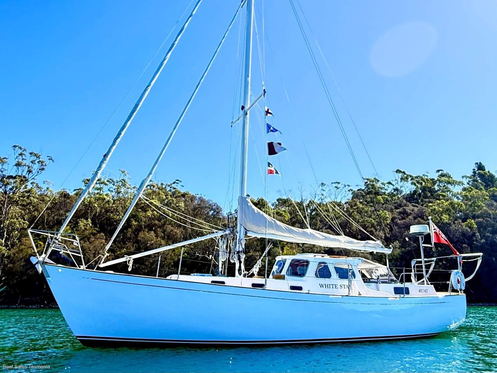 Max Creese Huon Pine 39 Pilothouse Cutter