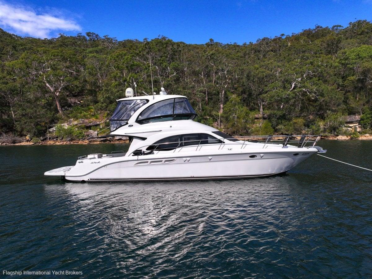 Sea Ray 52 Sedan Bridge Extended version to 58