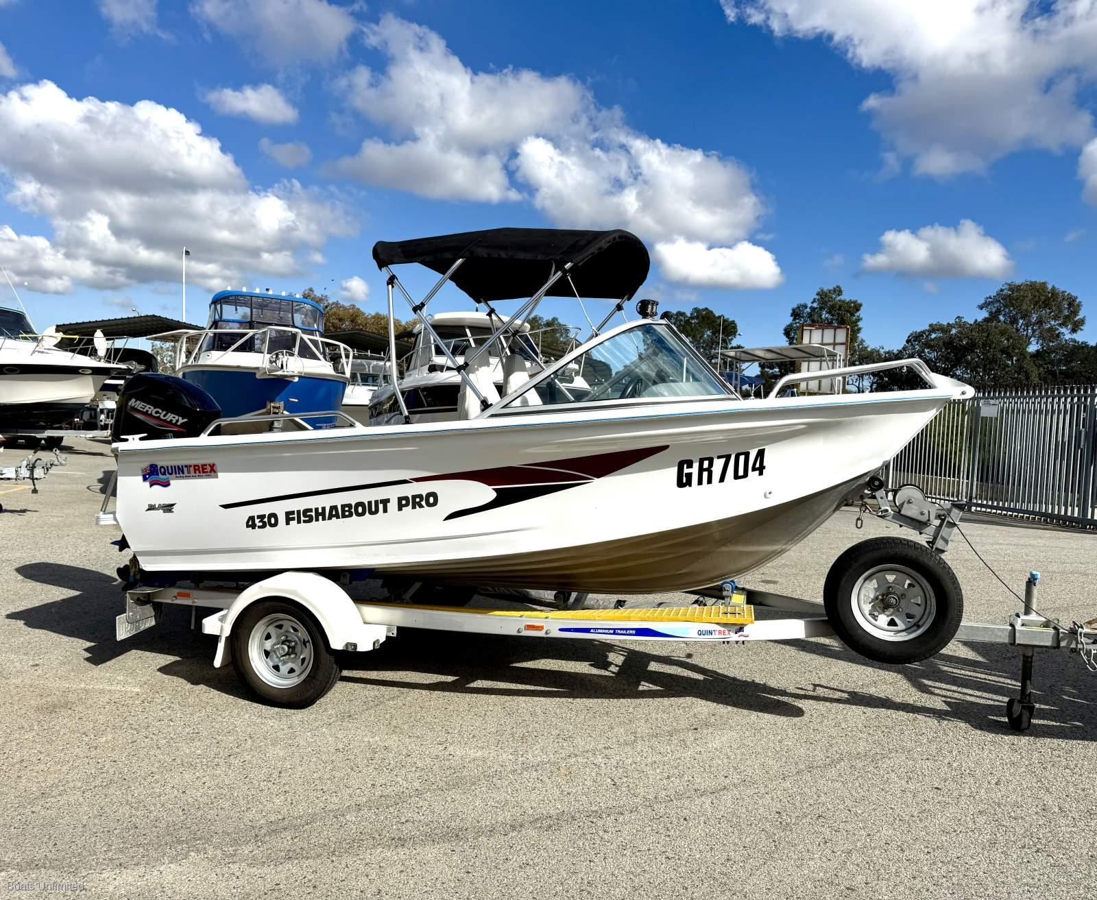 Quintrex 430 Fishabout Pro