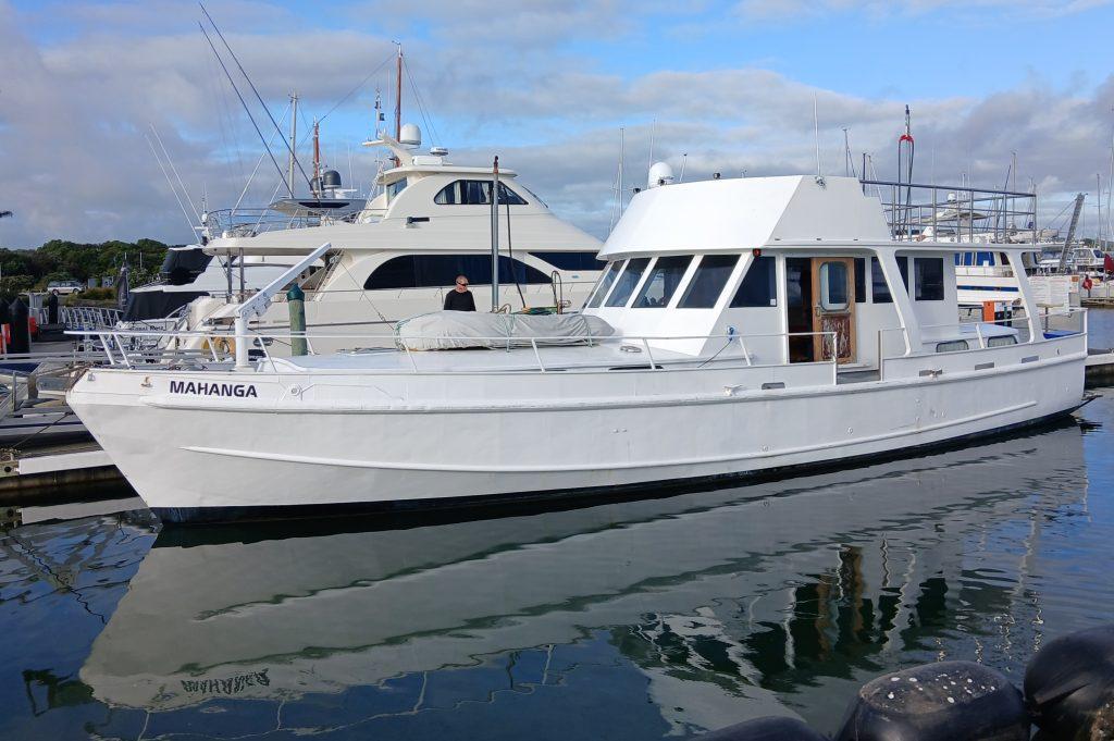 HMNZ Dockyard Liberty Launch -converted to pleasure craft-