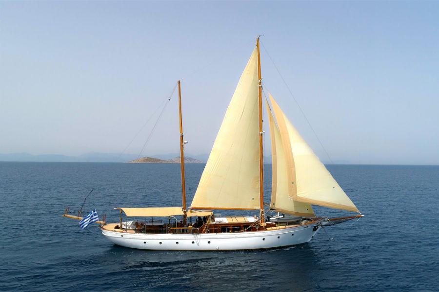 Traditional Greek Motorsailer 76.5ft