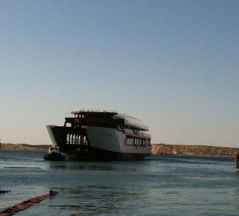 Passengers Car Ferry open typed