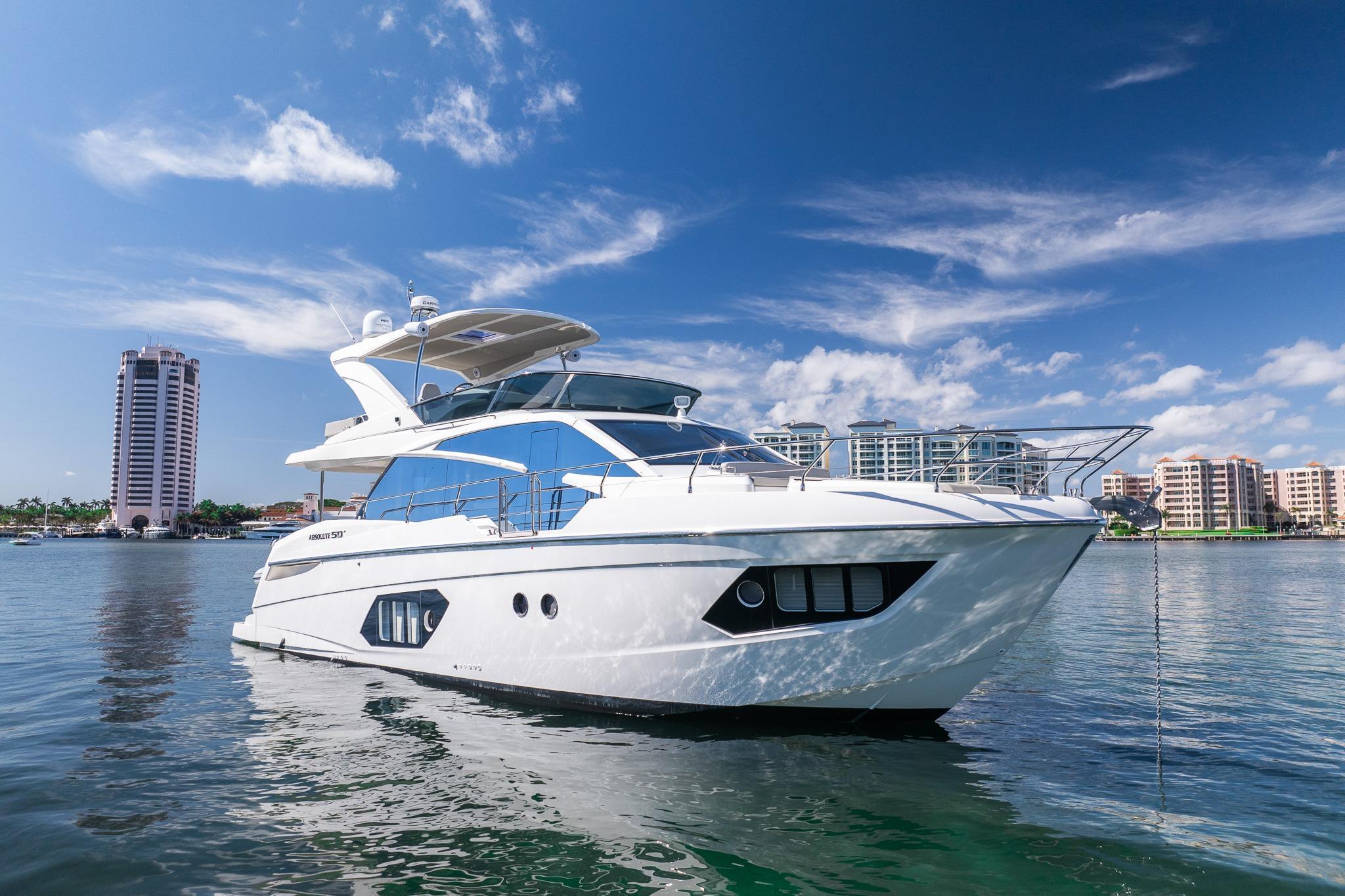 2020 Absolute 50ft Yacht for Sale in Boca Raton, FL