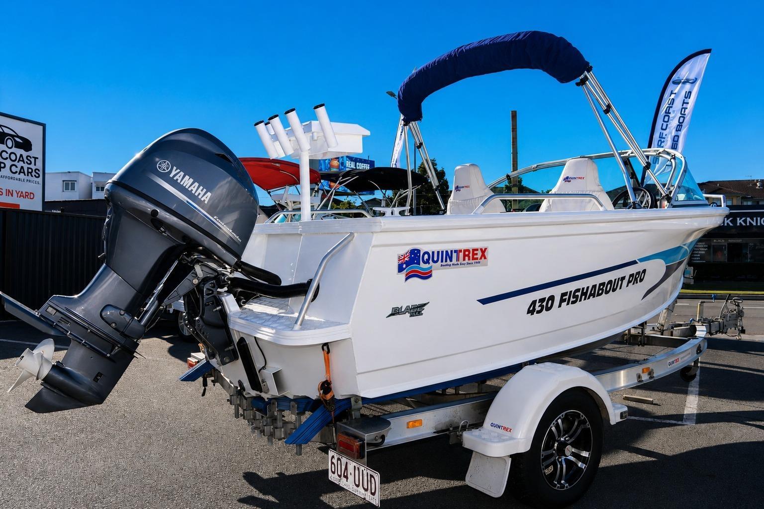 Quintrex 430 Fishabout Pro