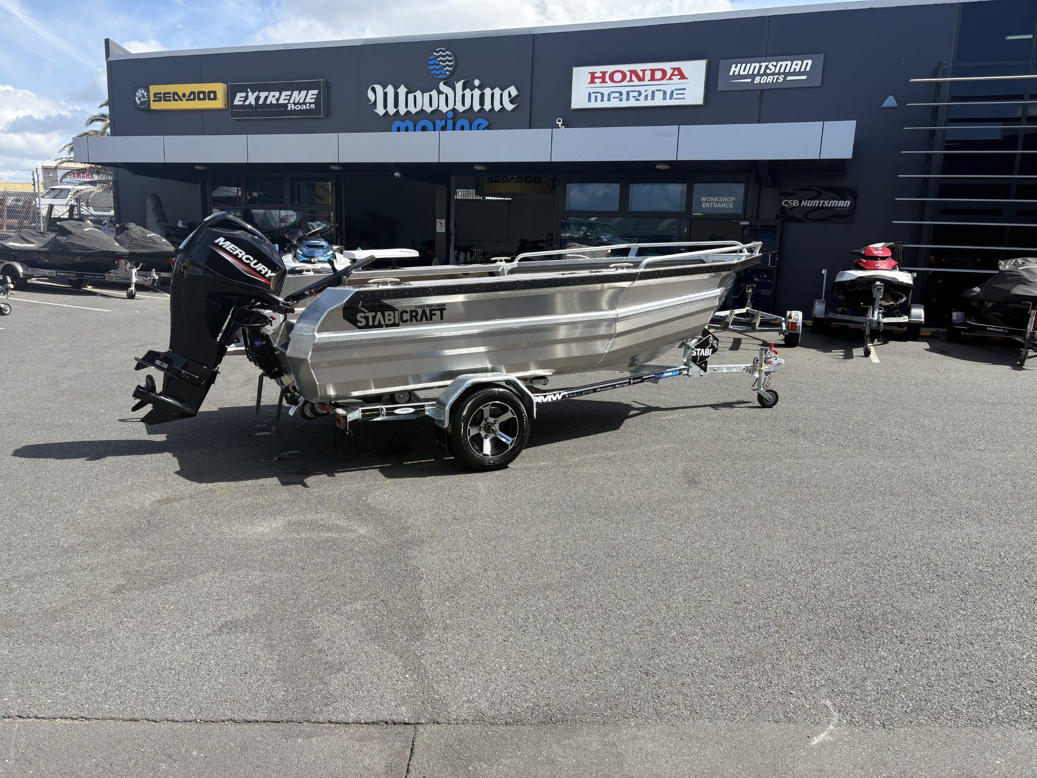 Stabicraft 1450 Explorer Tiller Steer