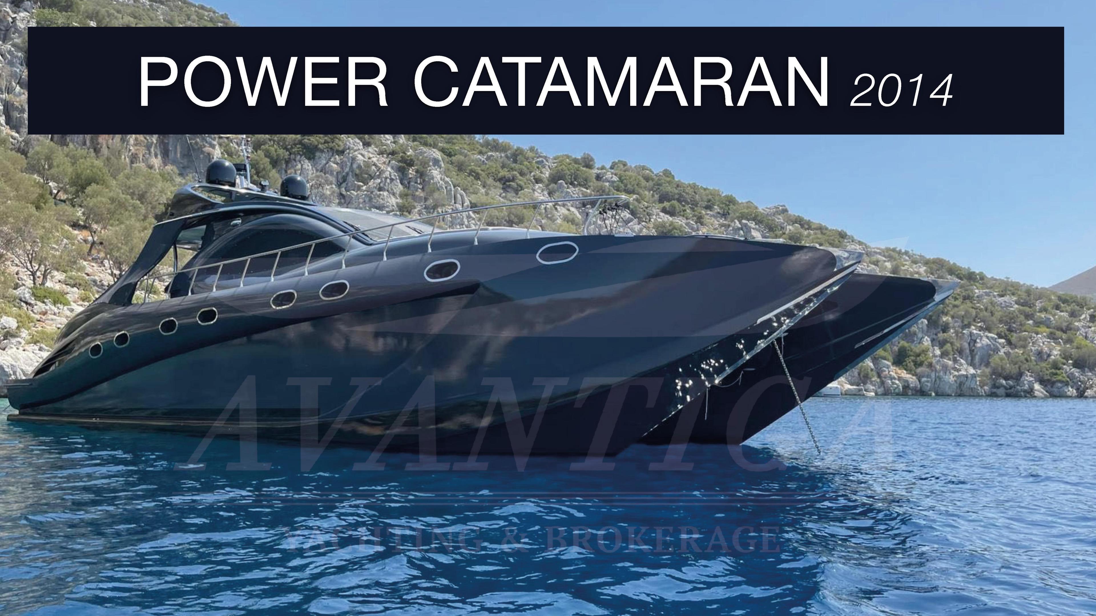 2014 Catamaran Power Catamaran for sale