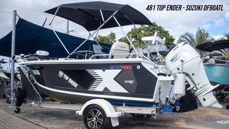Quintrex 481 Top Ender Side Console