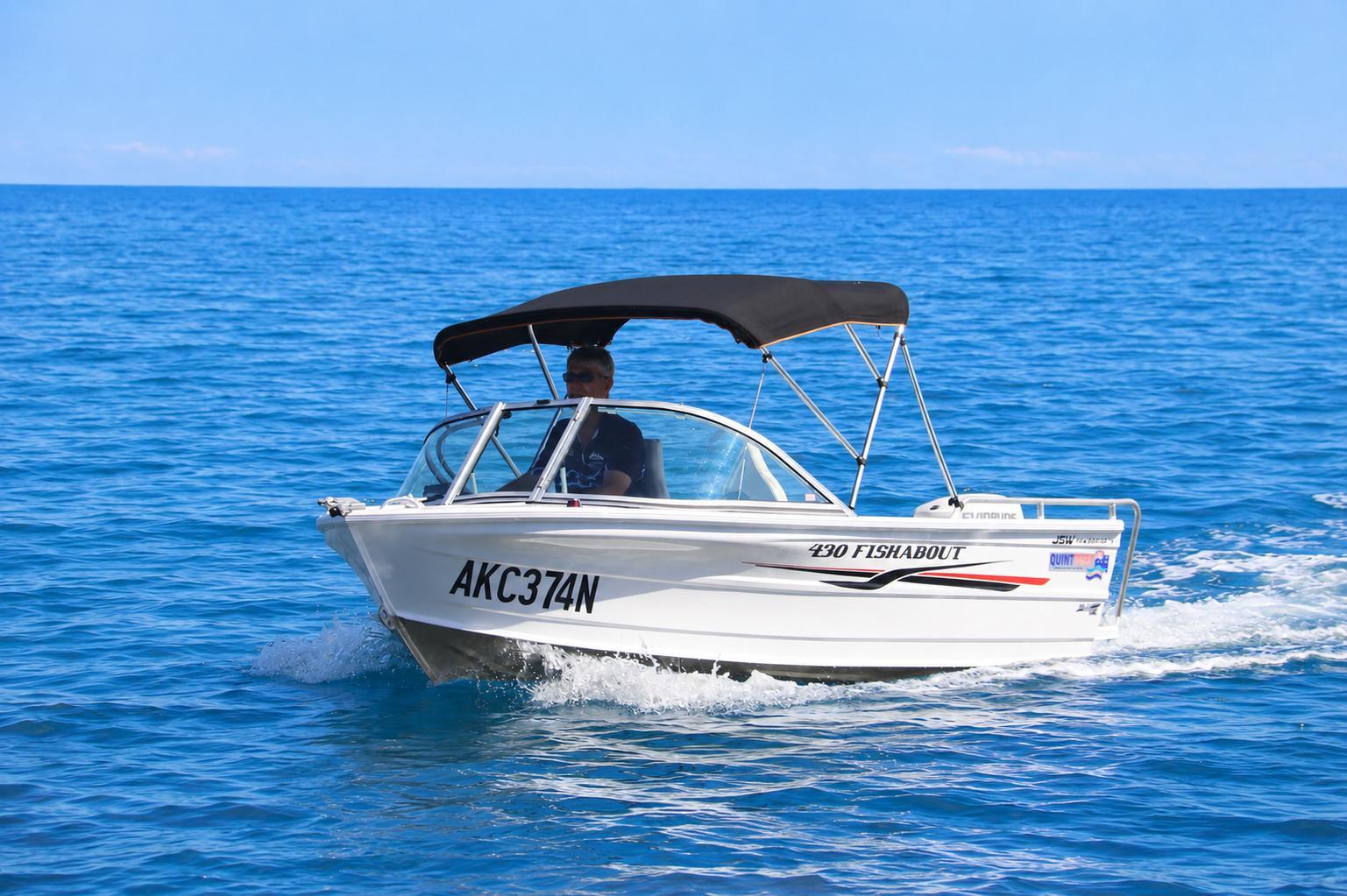 Quintrex 430 Fishabout