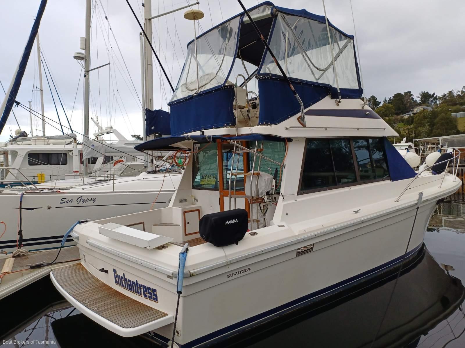 1987 Riviera 34 Flybridge for sale in Oyster Cove Marina, Kettering TAS
