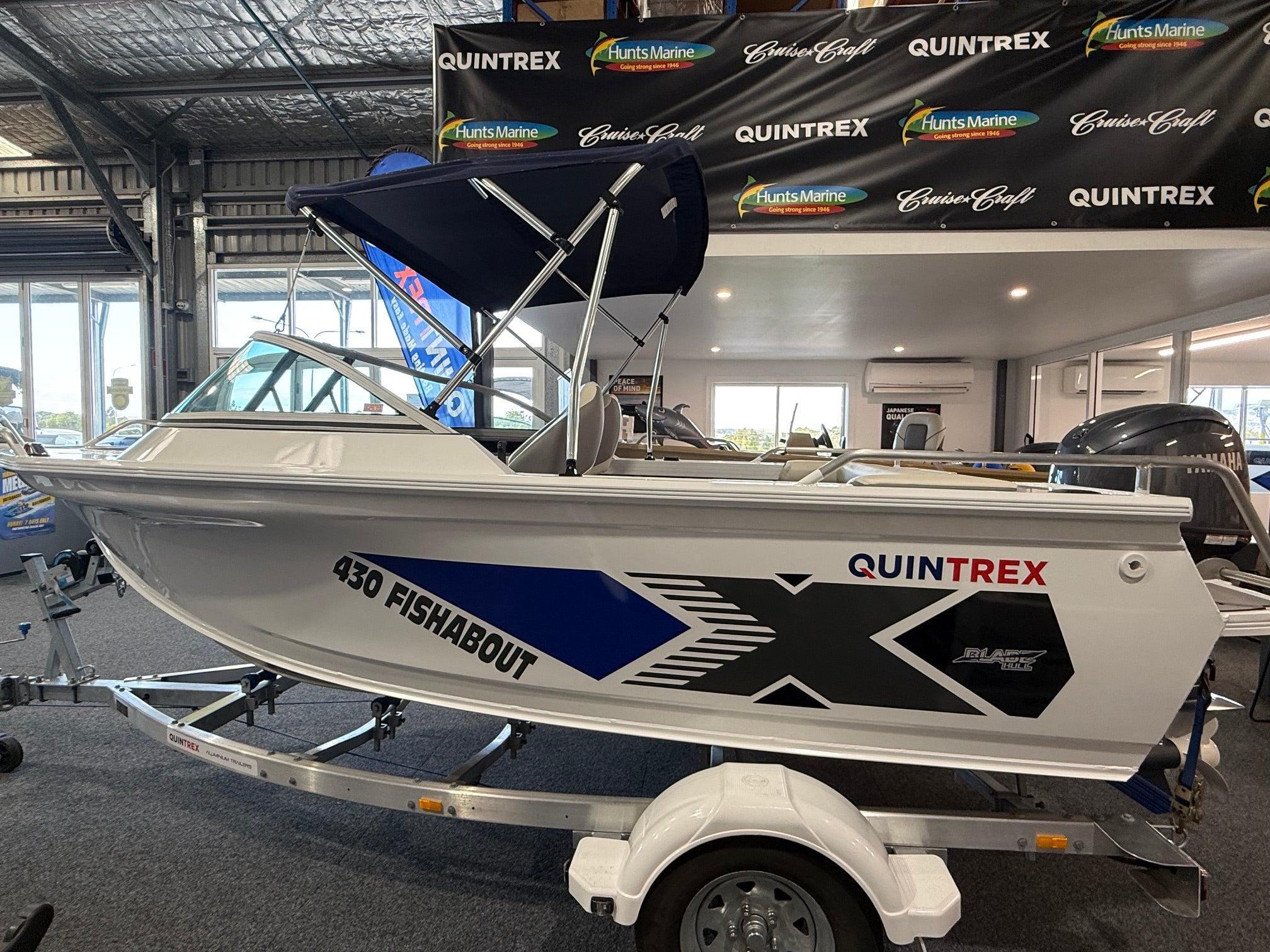 Quintrex 430 Fishabout