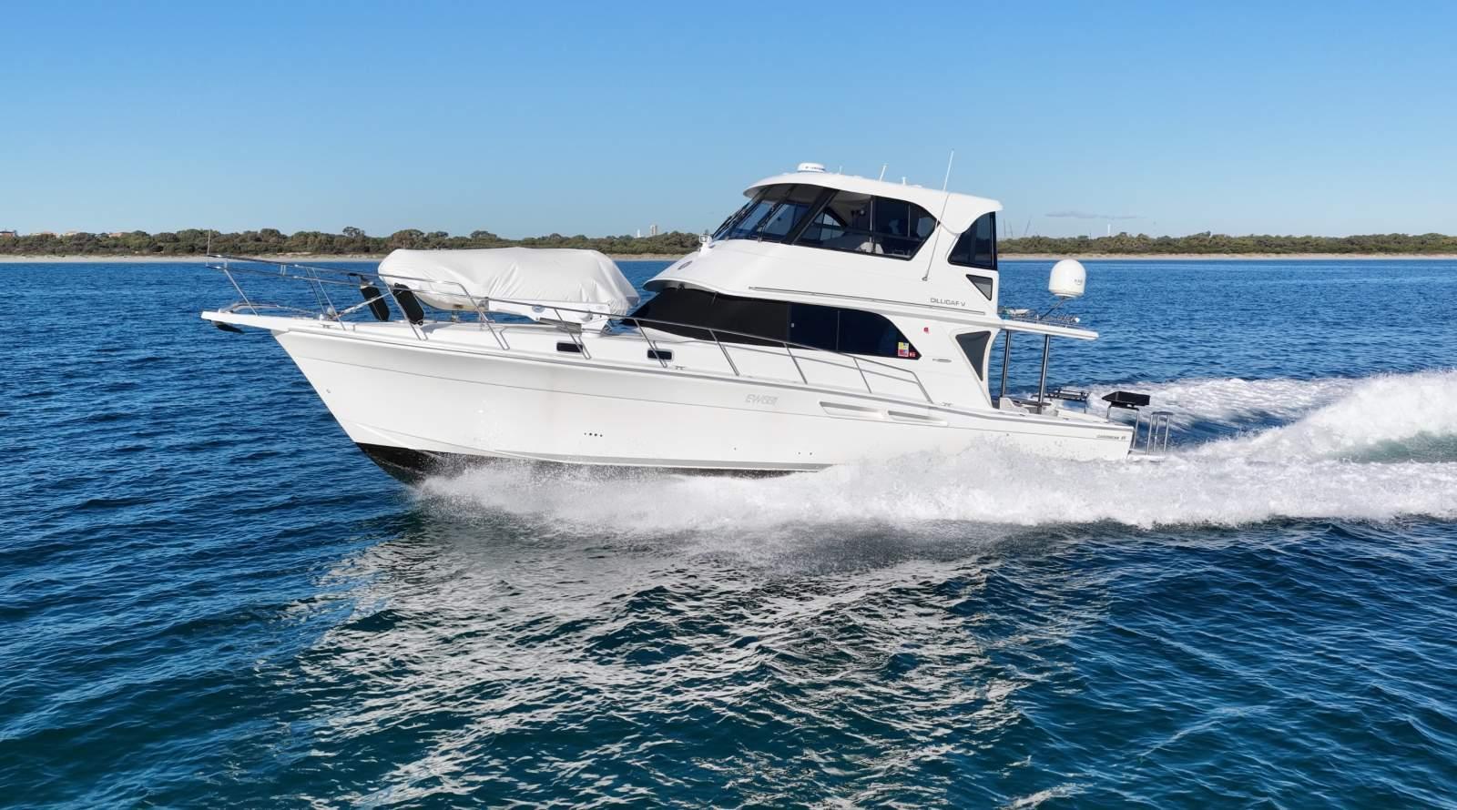 2014 International Marine Caribbean 49 Flybridge Cruiser for sale in Mansfield Marine Brokers, Hillarys & Fremantle WA