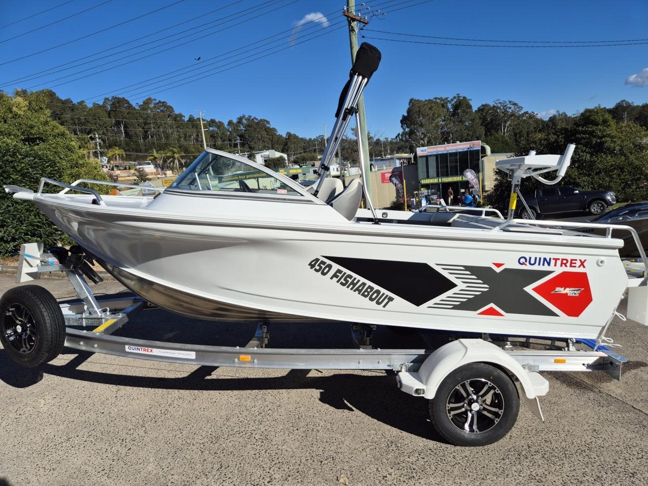 Quintrex 450 Fishabout BB for sale in Batemans Bay In Stock