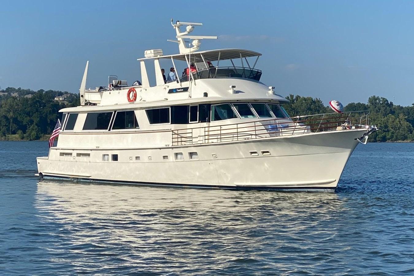 Hatteras 77 Cockpit Motor Yacht