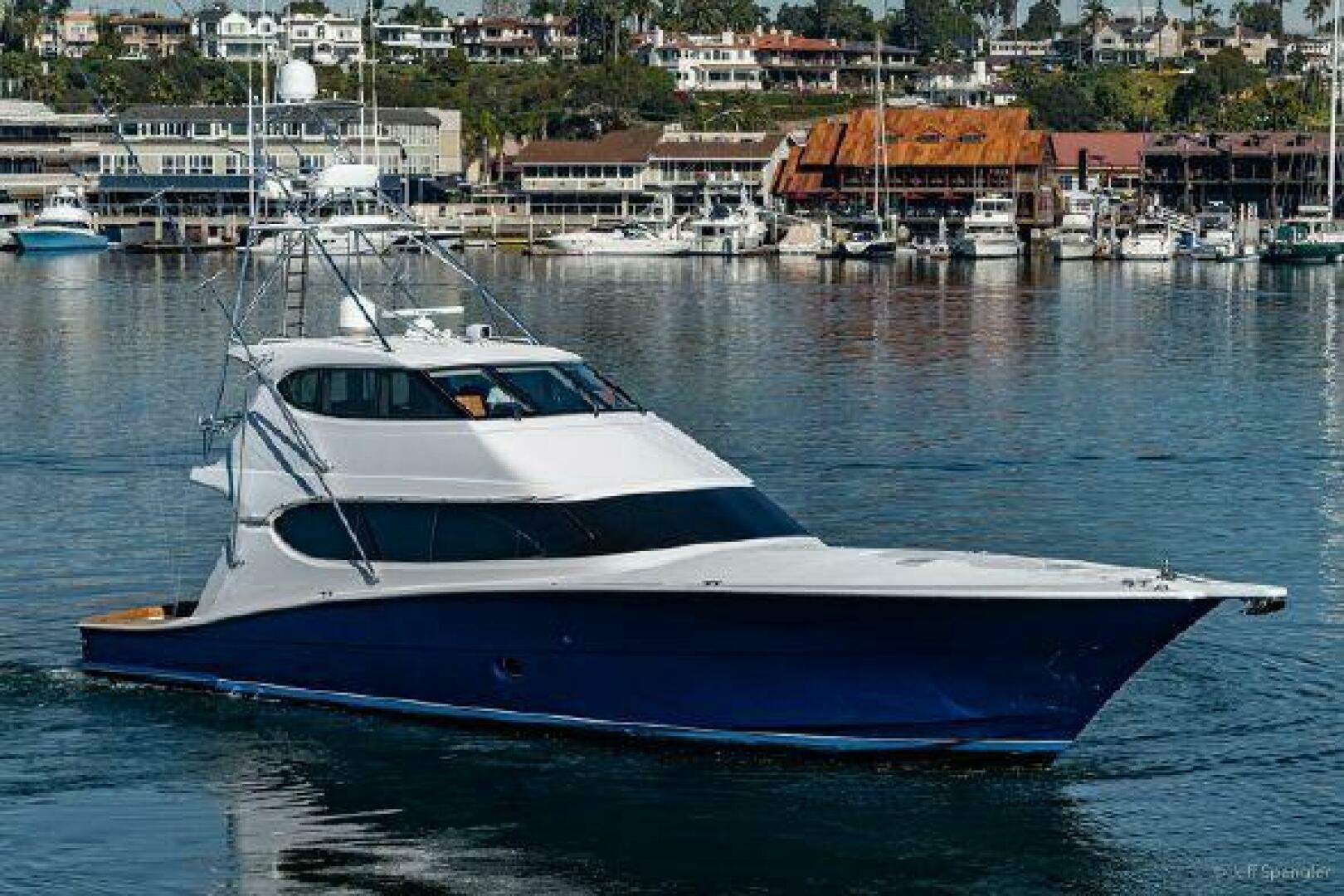 Hatteras 77 Enclosed Bridge