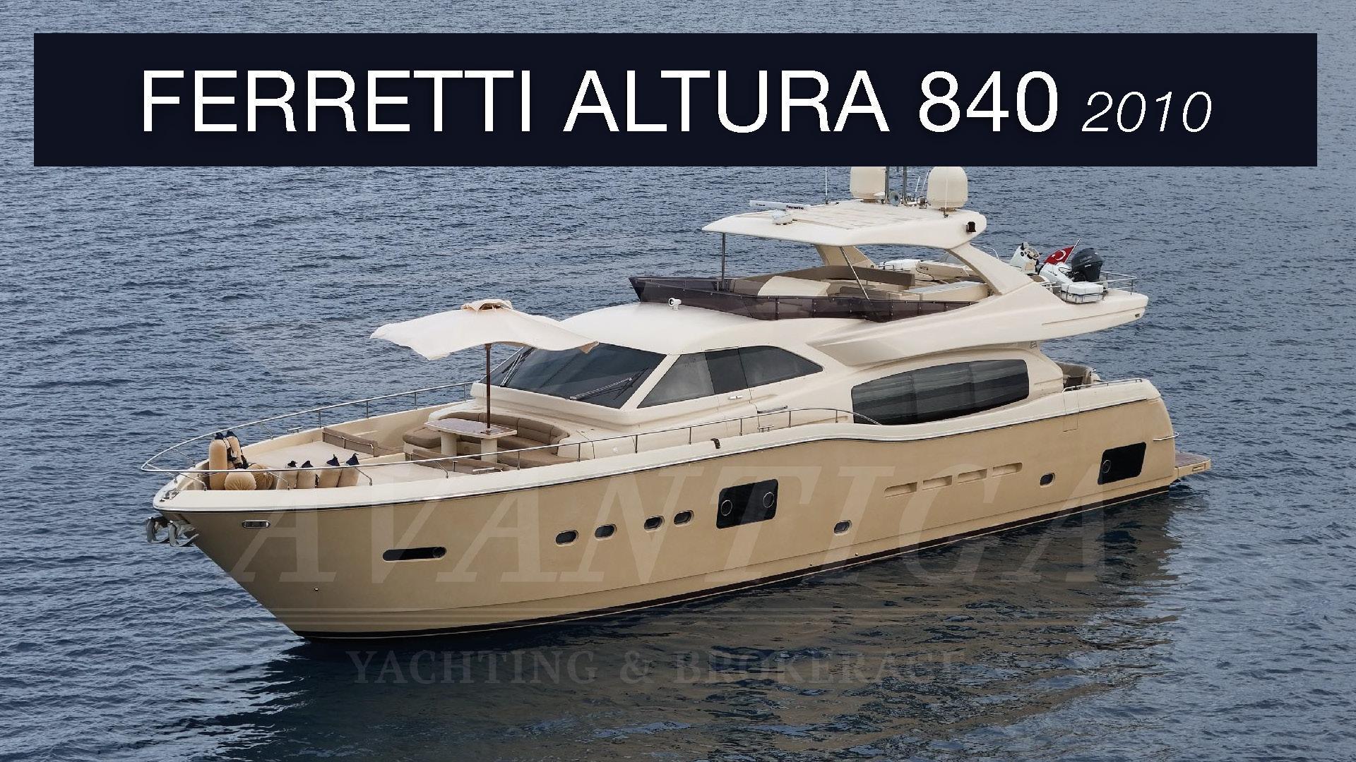 Ferretti Altura 840