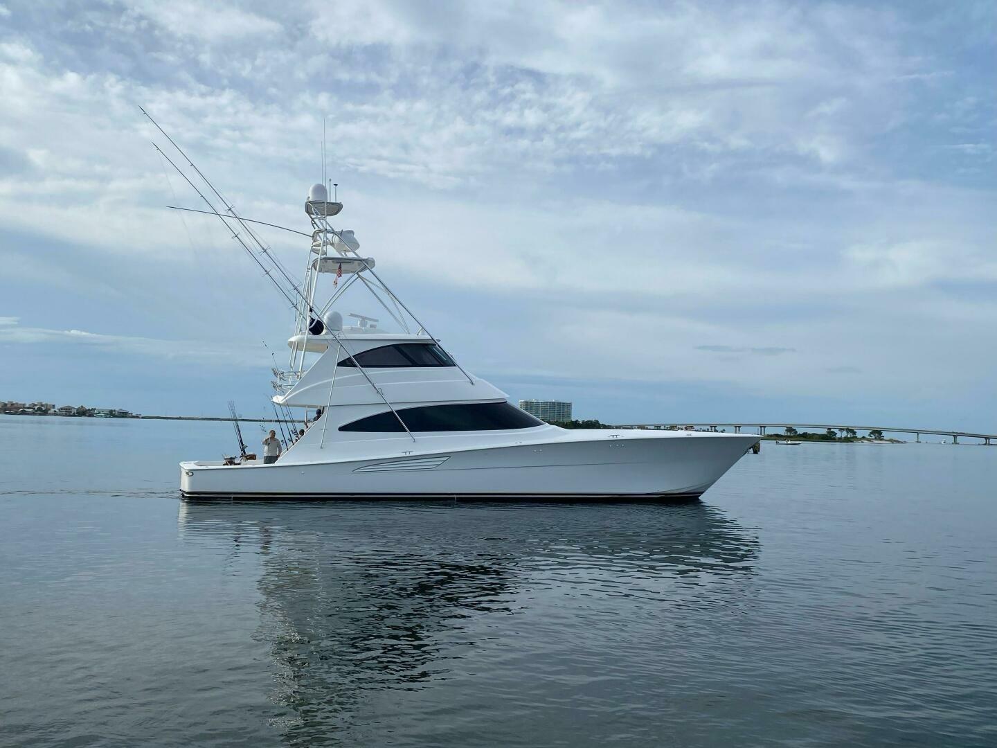Viking 72 Enclosed Bridge