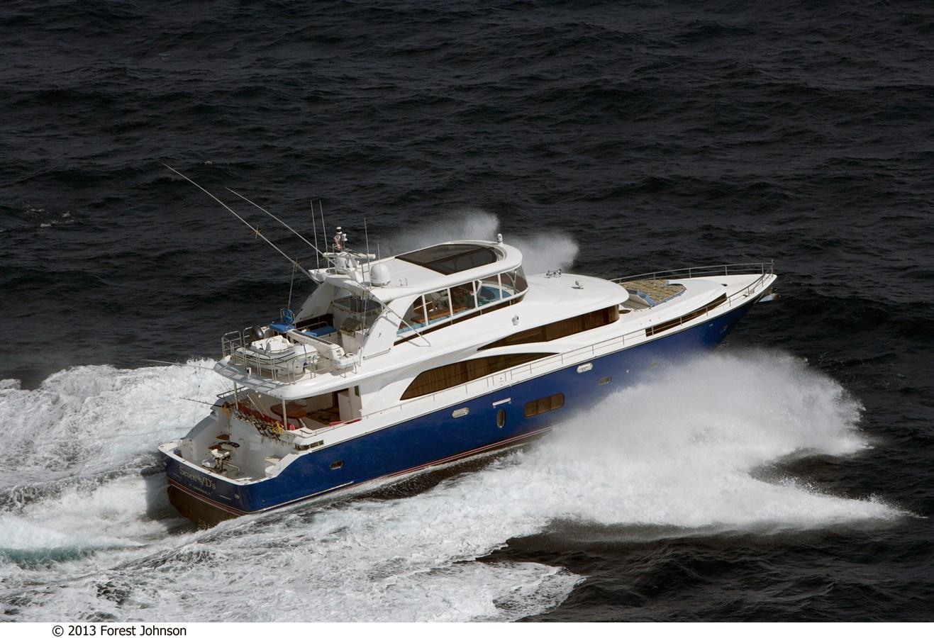 Johnson Flybridge with Fishing Cockpit