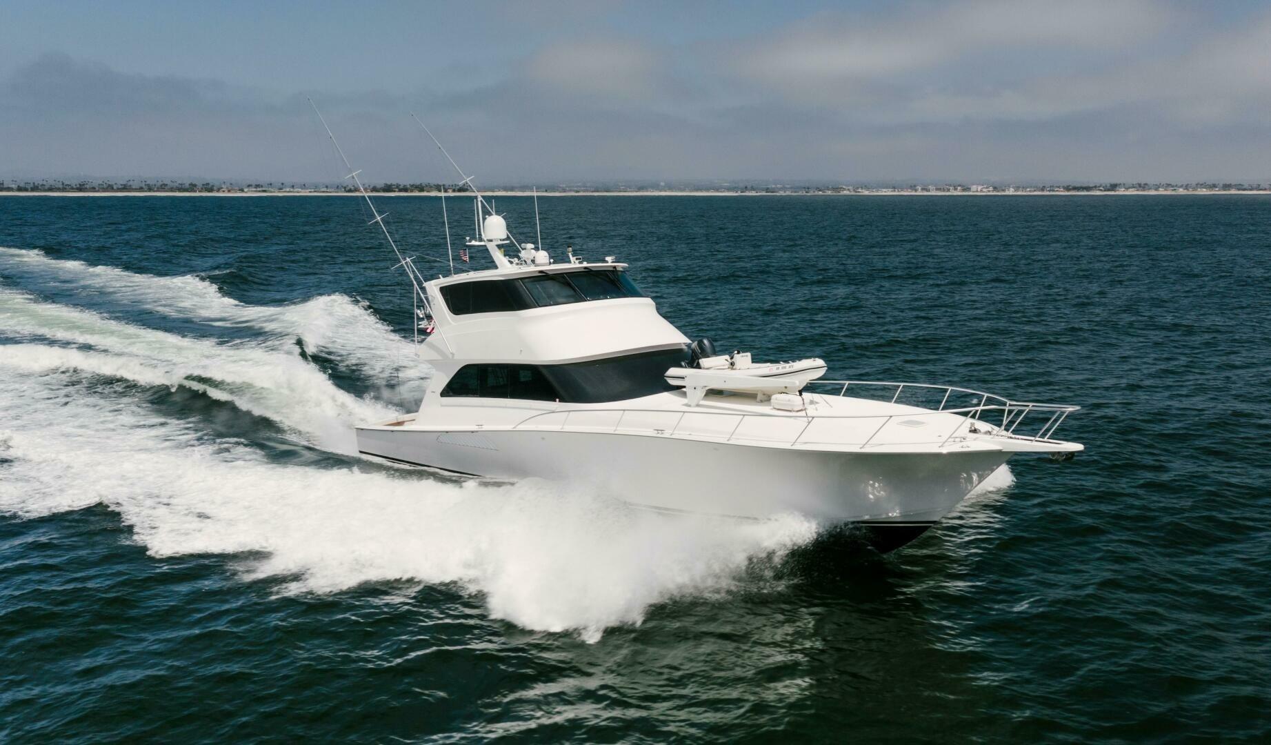 Viking 74 Enclosed Bridge for sale