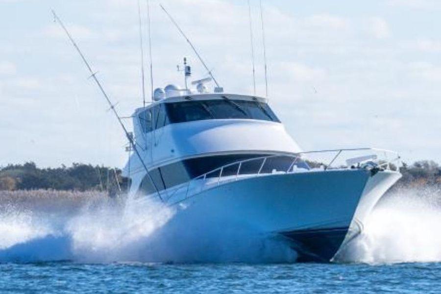 Viking 61 Enclosed Bridge for sale