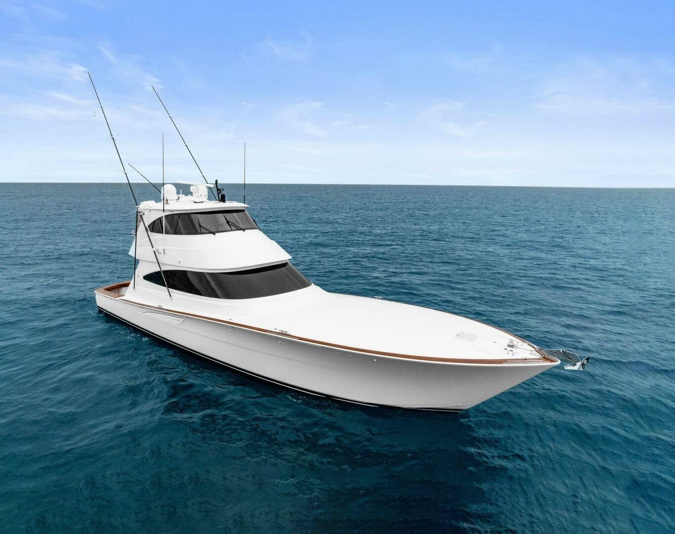 Viking 68 Enclosed Bridge