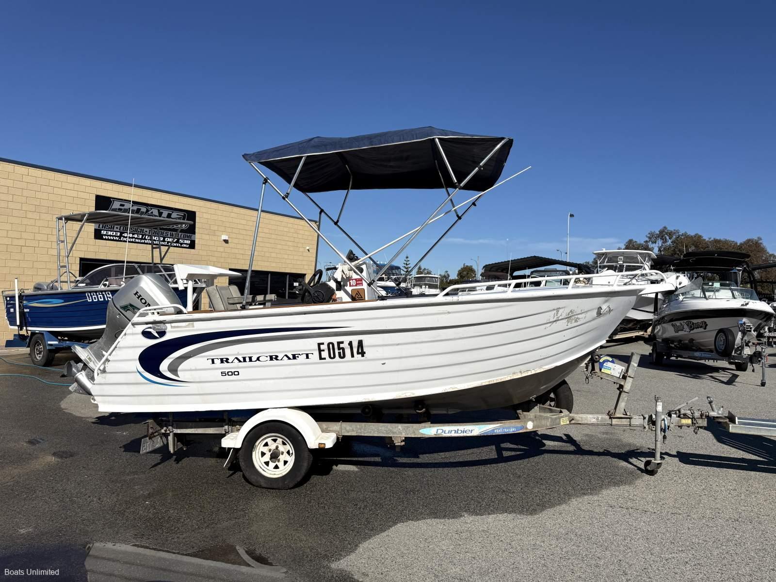 2012 Trailcraft 500 Profish Side Console for sale in BOATS UNLIMITED 27 EXCELLENCE DRIVE WANGARA
