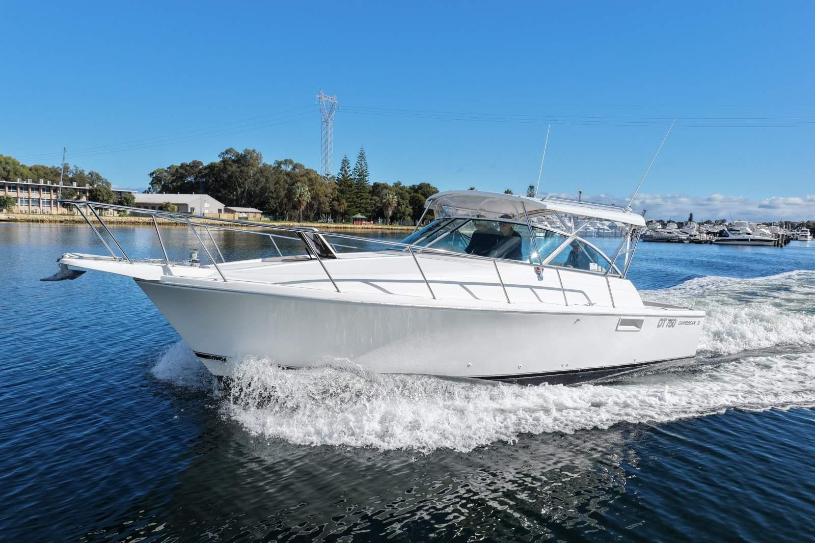 2004 International Marine Caribbean 32 Express for sale in Mansfield Marine Brokers, Hillarys & Fremantle WA