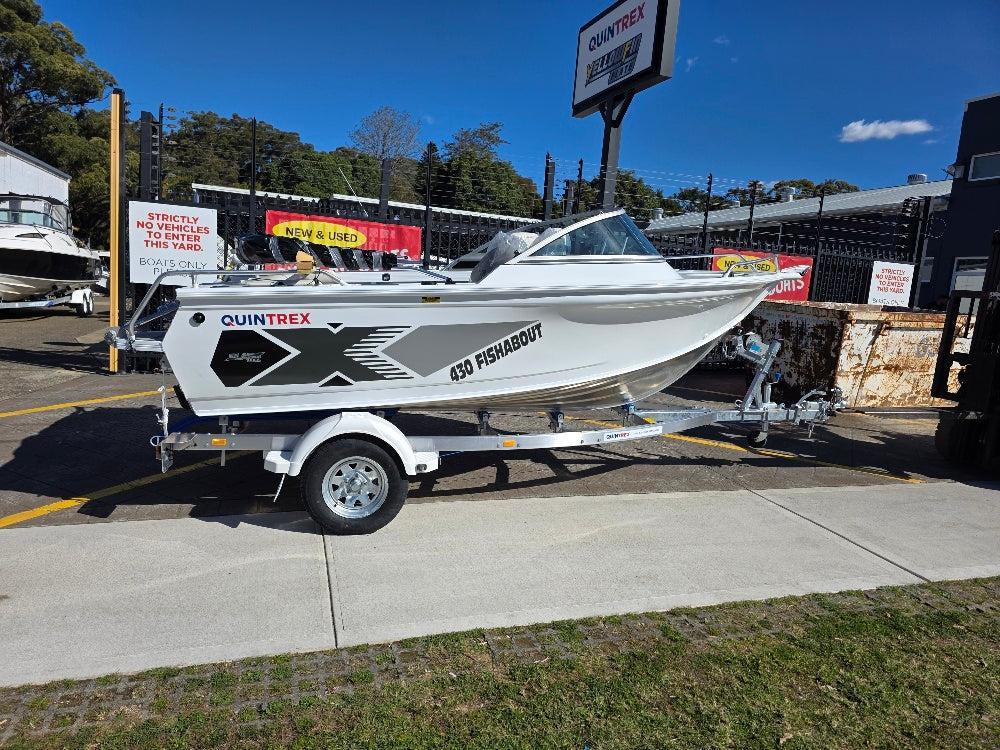 Quintrex 430 Fishabout for sale in Sydney In Stock