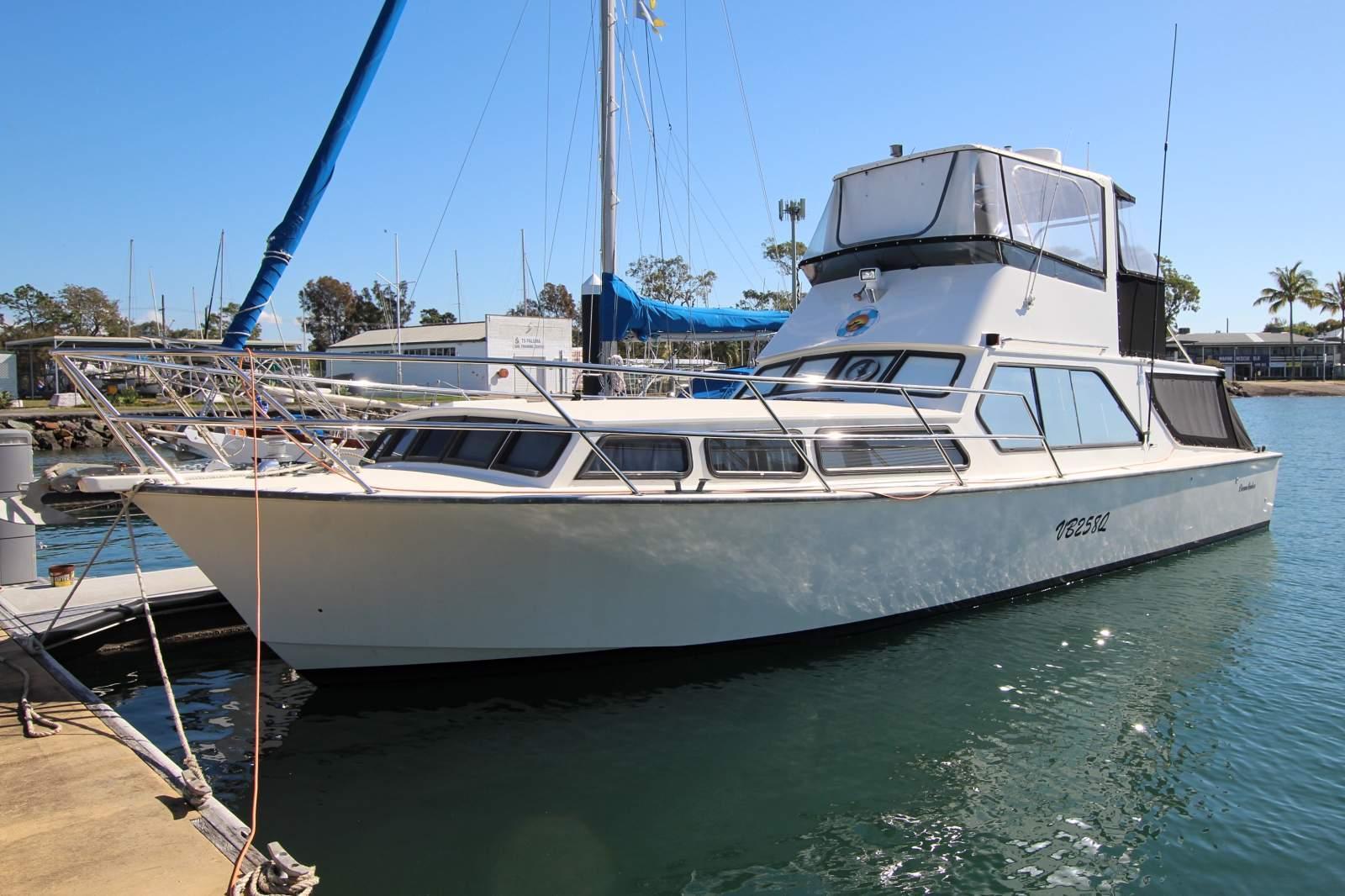 1995 Hartley Marksman 42' Flybridge for sale in QCYC Shornecliffe QLD