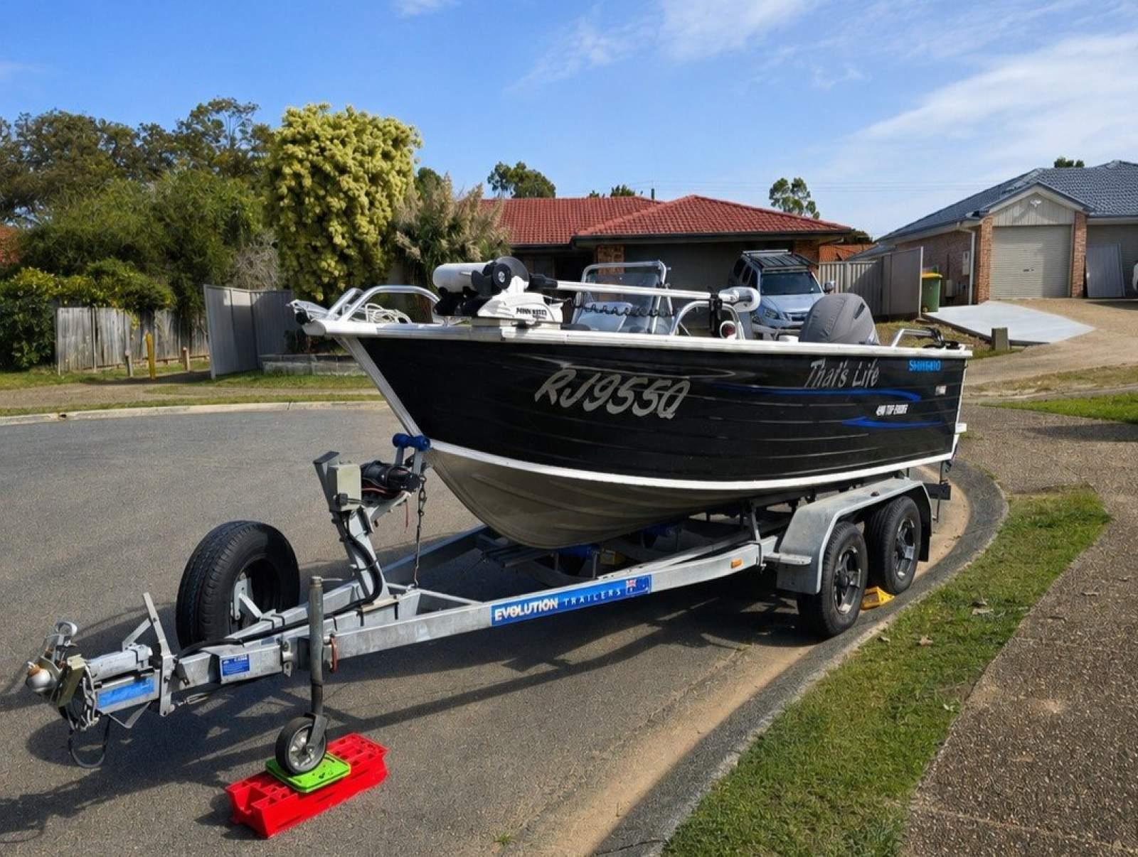 2008 Quintrex 490 Top Ender Side Console for sale in Morayfield