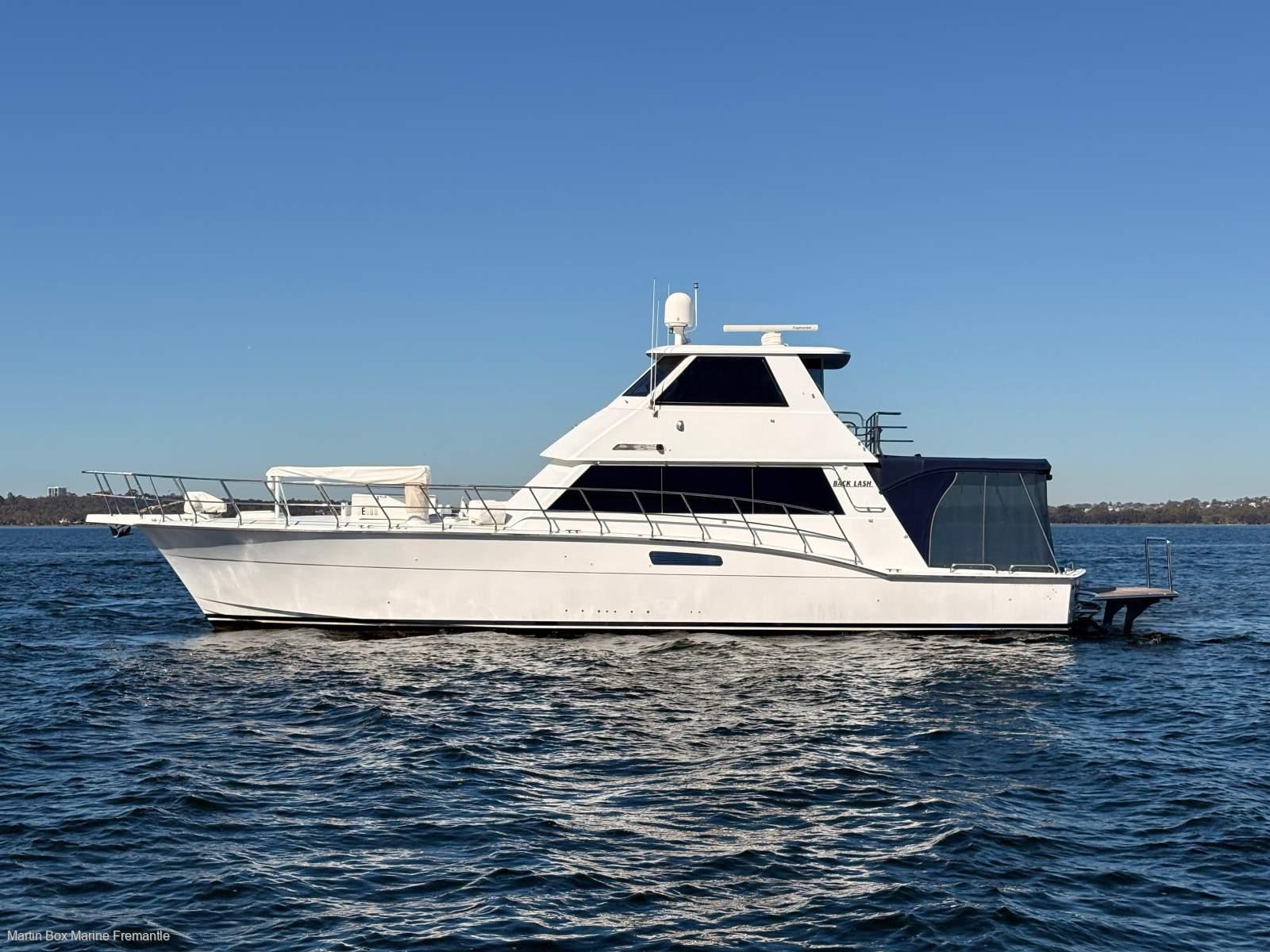 1984 Hatteras Yachts 60 Convertible for sale in Martin Box Marine Fremantle WA