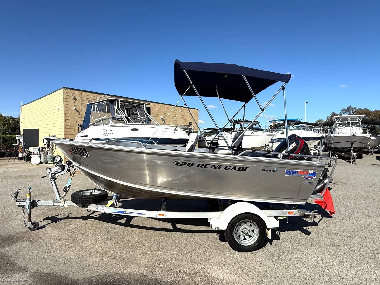 2020 Quintrex 420 Renegade for sale in BOATS UNLIMITED 27 EXCELLENCE DRIVE WANGARA