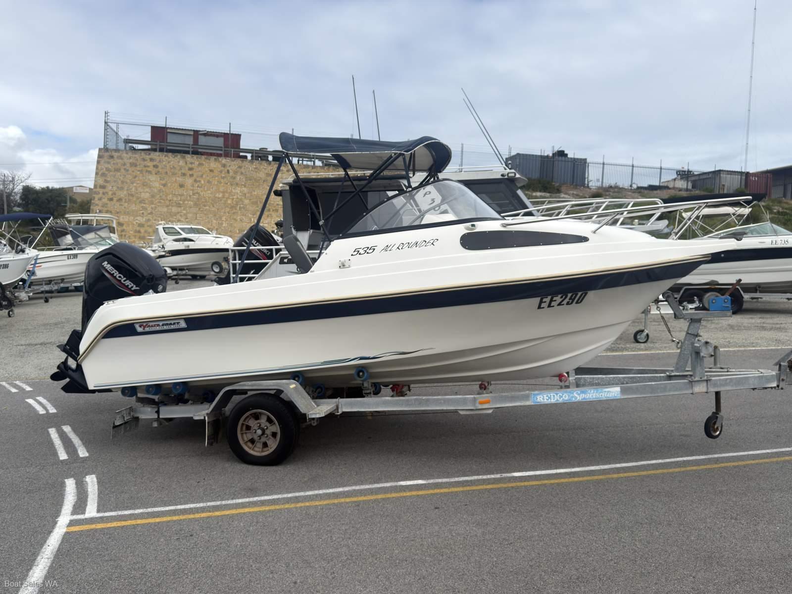 2002 Yalta Craft 535 All Rounder for sale in Boat Sales WA + Storage 38 Frederic St Naval Base