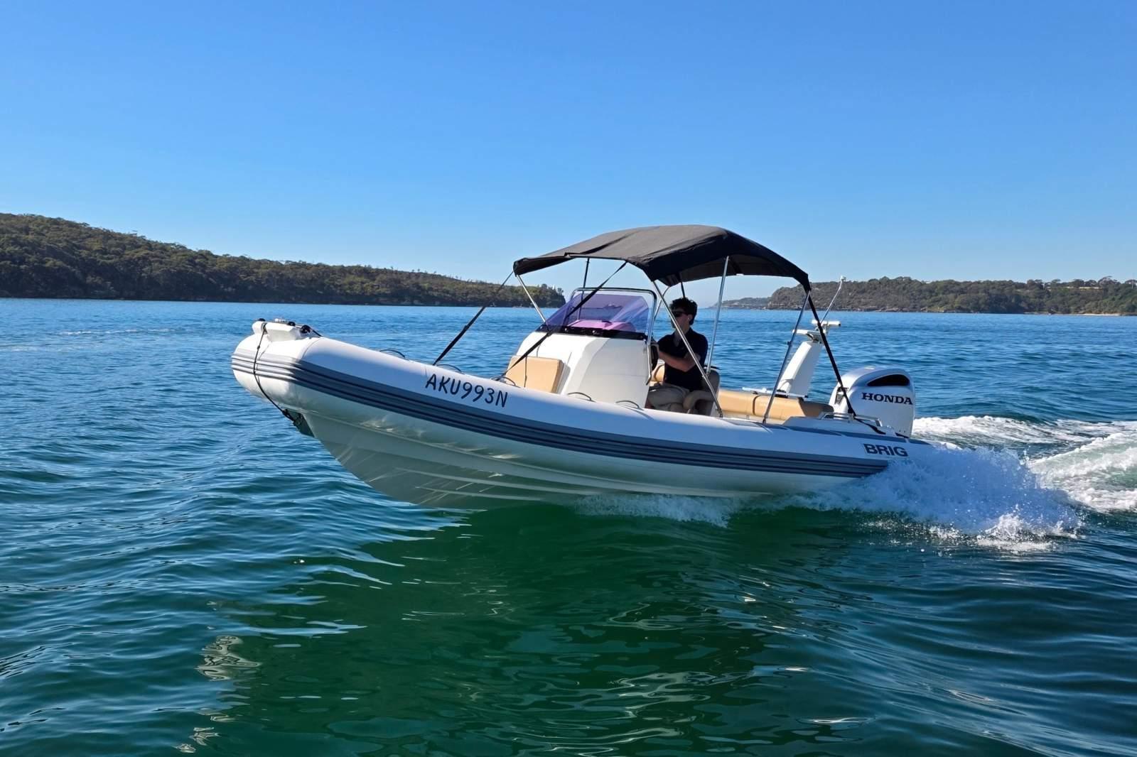 2021 Brig Eagle 670 for sale in Fergusons Marina dry dock
