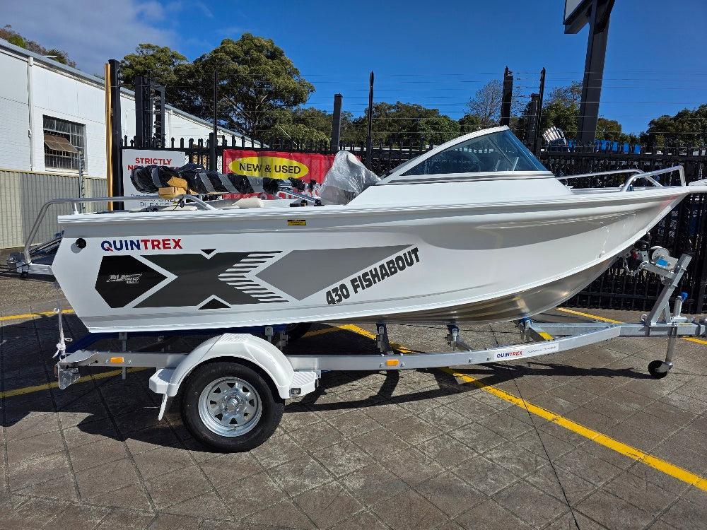 Quintrex 430 Fishabout for sale in Sydney In Stock